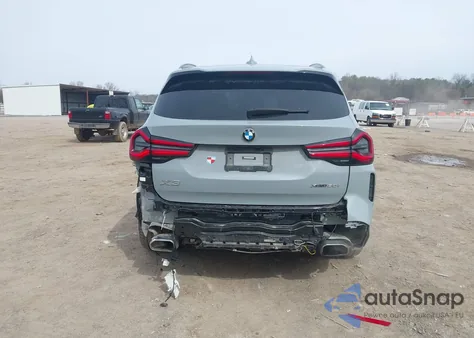 2022 BMW X3 xDrive30I z USA, uszkodzony, nr VIN 5UX53DP06N9N32395